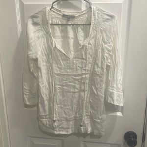 Daniel Rainn white blouse
